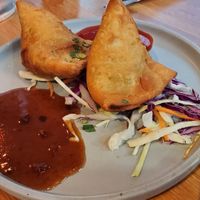 Samosa at Bombay Street Kitchen in Orlando