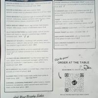 Menu page 2 at Alowishus Delicious in Bundaberg