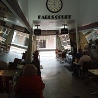 tables in Earls Court arcade at Alowishus Delicious in Bundaberg