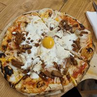 Farmer's pizza at La Pizzeria - Paulo Azevedo in Woerth