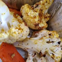 Curried Cauliflower appetizer at Lago Bistro in Lago Vista