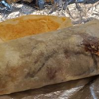 Veggie burrito at PHX - Los Taquitos - T3 in Phoenix