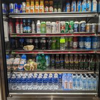 Beverage fridge at PHX - Los Taquitos - T3 in Phoenix