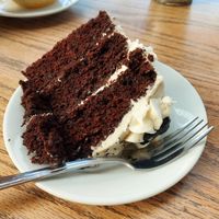 Vegan Oreo Cake at Hassop Station Cafe in Bakewell