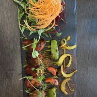 Vegan tikka starter   at Darshan Nepal in Cannock