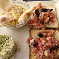 Vegan trio at Ristorante 377 in Gran Canaria