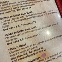 Pancakes  at The Friendly Toast in Danvers