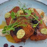 Tofu steak - yum at Balzunetta Restaurant in Floriana