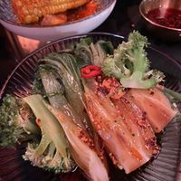 Bok choy, broccoli, green beans   at BIGFAN in Dublin