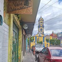 Frente a la iglesia 😄 at Vale Vegan in San Andres Cholula