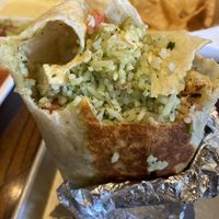 burrito with tofu, no cheese  at Green Lemon in Tampa