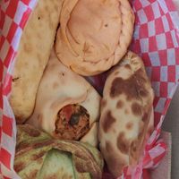 Empanadas at Veggie Vendetta in Buenos Aires