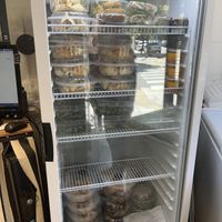 Prepared empanadas etc  at Veggie Vendetta in Buenos Aires