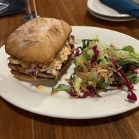 Gochujong tofu sandwich   at Swiftwater Brewing Co in Rochester