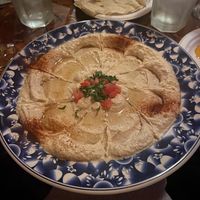 Hummus plate at Marrakesh in Philadelphia