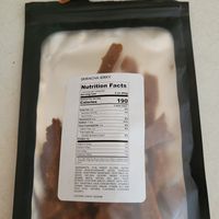 vegan jerky, yum! at Vegan Daddy Meats in Salt Lake City