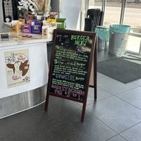 Burger menu  at Vegan Daddy Meats in Salt Lake City