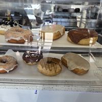 Donuts! (I didn't try one) at Vegan Daddy Meats in Salt Lake City