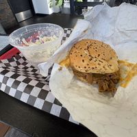   at Vegan Daddy Meats in Salt Lake City