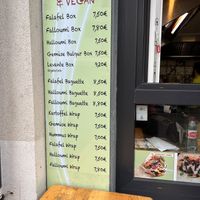 Menü  at Levante Kitchen in Freiburg