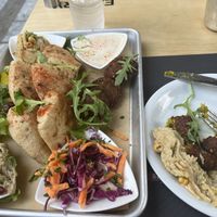 Vegan platter   at EATERY in Athens