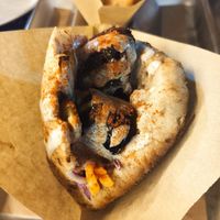 Falafel pita at EATERY in Athens