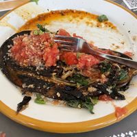 Awesome aubergine grill  at EATERY in Athens