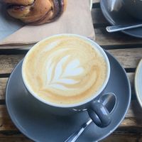 latte at The Milkman in Edinburgh