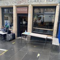 Outside at The Milkman in Edinburgh