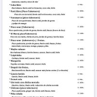 Carta de Bebidas 1  at Guille Veggie in Buenos Aires