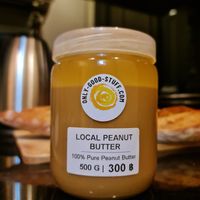 Selection of nut butters made in Thailand  #Veganuary at Only-Good-Stuff in Bangkok