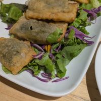 Vegan pies at Stonehouse in Crete