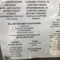 Details on menu  at Get Licks in Prudhoe