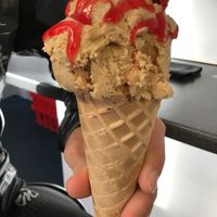 Caramel w strawb sauce  at Get Licks in Prudhoe