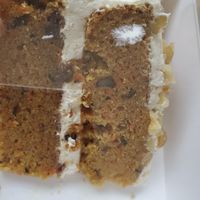 The carrot cake is amazing! at Loving Hut in Reynoldsburg