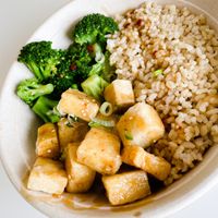 Tso’s Tofu  at Loving Hut in Reynoldsburg