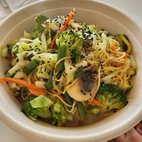 Soba noodles at Loving Hut in Reynoldsburg