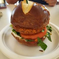 Chick sandwich at Loving Hut in Reynoldsburg