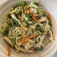 Soba noodles - special of the day   at Loving Hut in Reynoldsburg