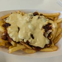 Chili fries at Loving Hut in Reynoldsburg