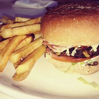 Vegan Burger at Loving Hut in Reynoldsburg