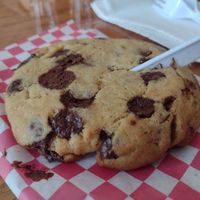 Large Chocolate Chip Cookie at The Smokin' Onion in Asheville