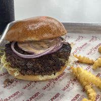 Wulf Classic without cheese  at Wulf Burger in Frisco