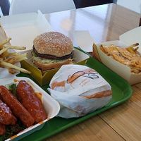 “Big Zac”, Buffalo wings, Iconic fries  #Veganuary at Plant Power Fast Food - Craig Rd in Las Vegas