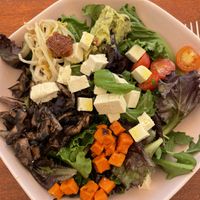 vegan salad!  at Bruncheria Fresh Food & Smoothies in Tavira