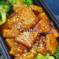 Sesame 'chicken' at Black Bamboo in West Hartford