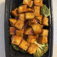 General tso’s tofu  at Black Bamboo in West Hartford