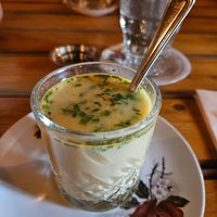 Limoen Kokos soep at Kasteelhoeve in Geldrop