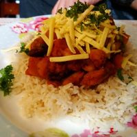 Vegan chilli at The Blitz Tearoom in Weston-super-mare