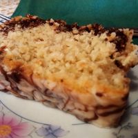 Vegan coconut cake at The Blitz Tearoom in Weston-super-mare